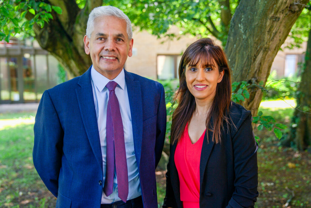 Professors Kam Bhui and Shivani Sharma